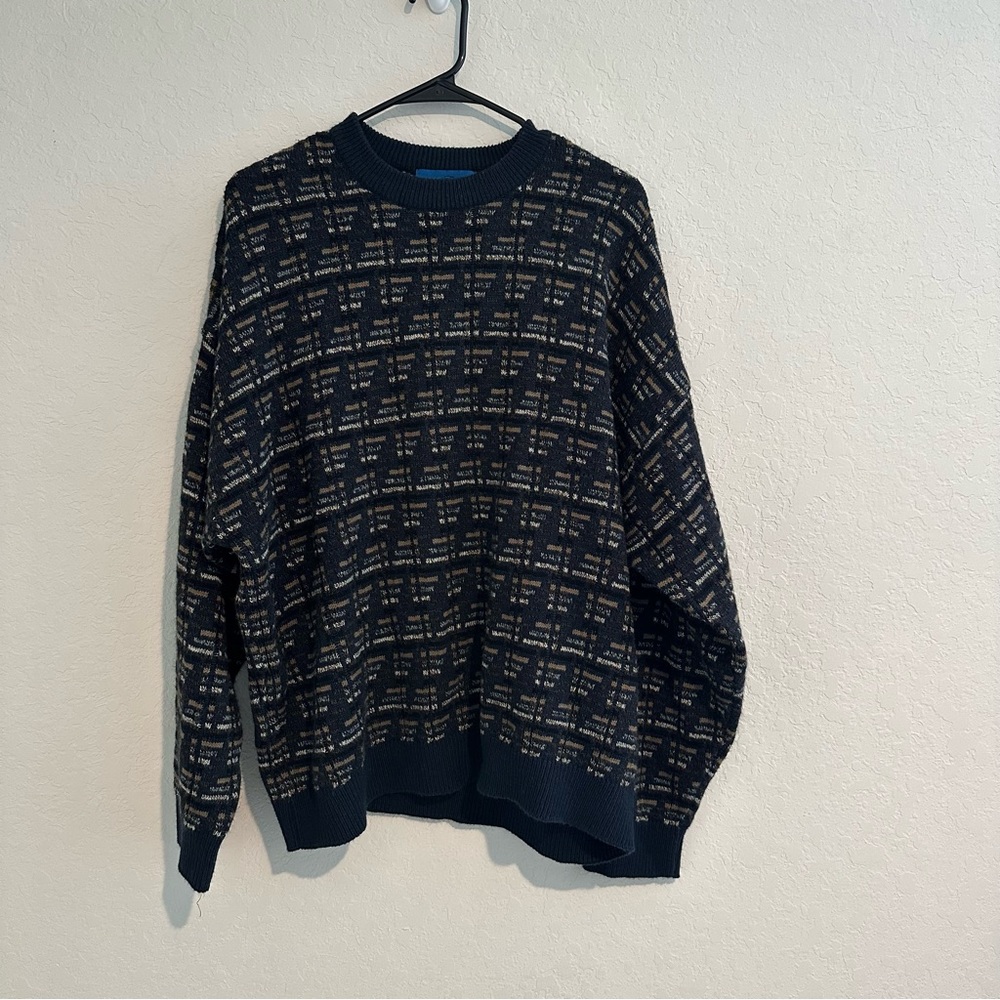 Navy blue Towncraft sweater